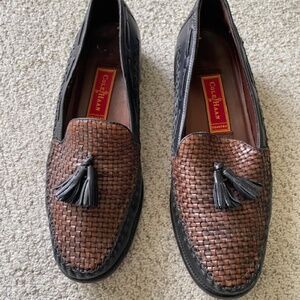 Cole Haan Country Women’s Woven Leather Tassel Loafers